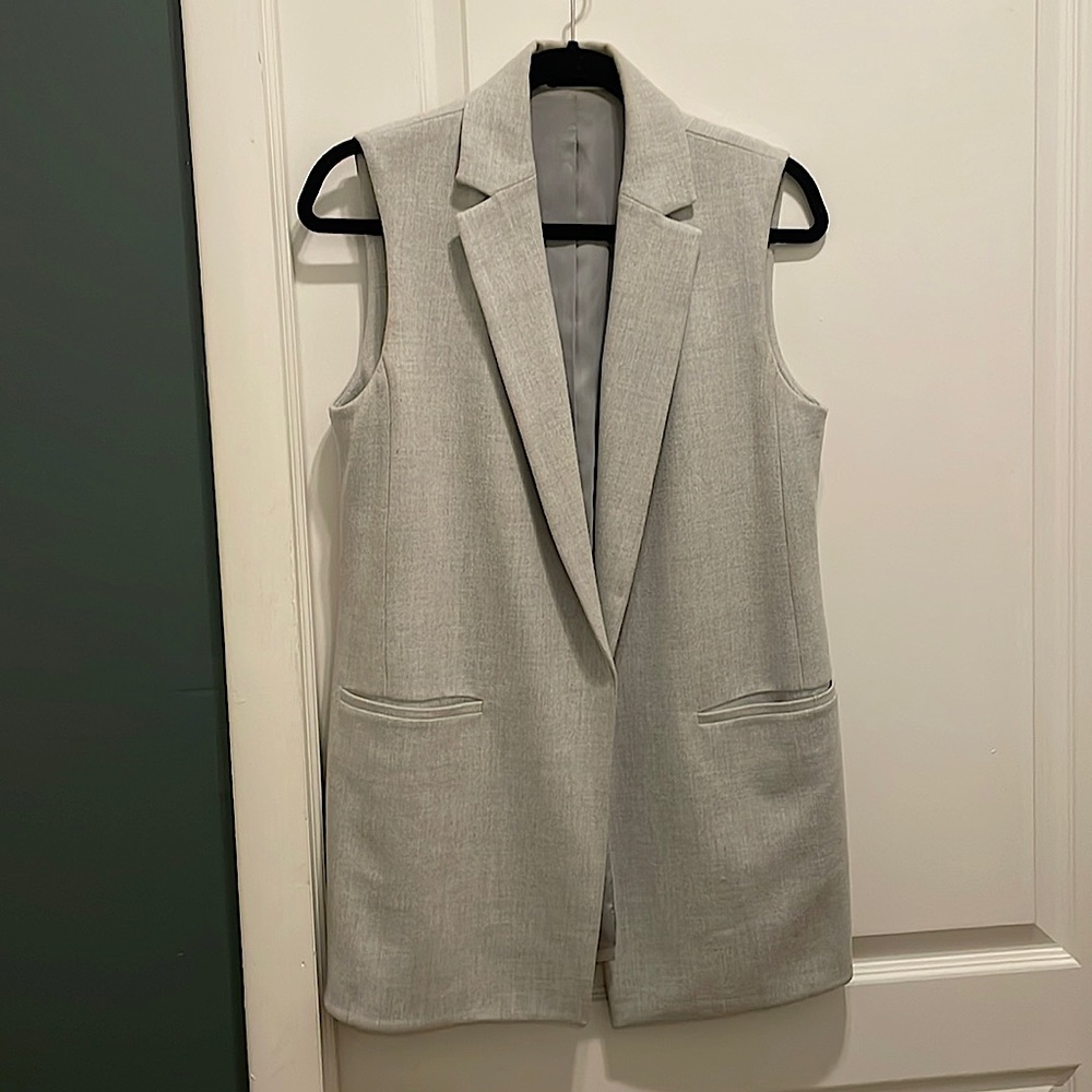 Theory Wool Sleeveless Blazer